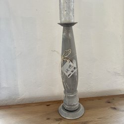 Antik lysestage - Farve Concrete