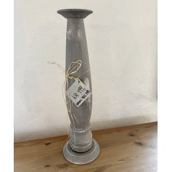 Antik lysestage - Farve Concrete