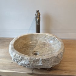 HNDVASK NATURSTEN ONYX - HVID/BACHE
