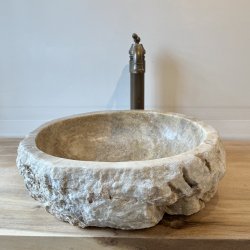 HNDVASK NATURSTEN ONYX - HVID/BACHE