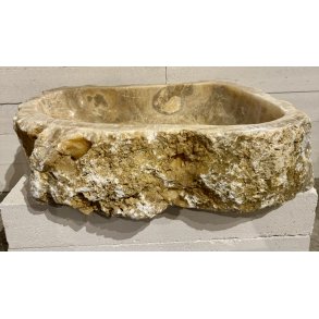 H�ndvask natursten Onyx - BACHE/HVID NUANCER