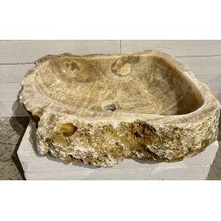 H�ndvask natursten Onyx - BACHE/HVID NUANCER