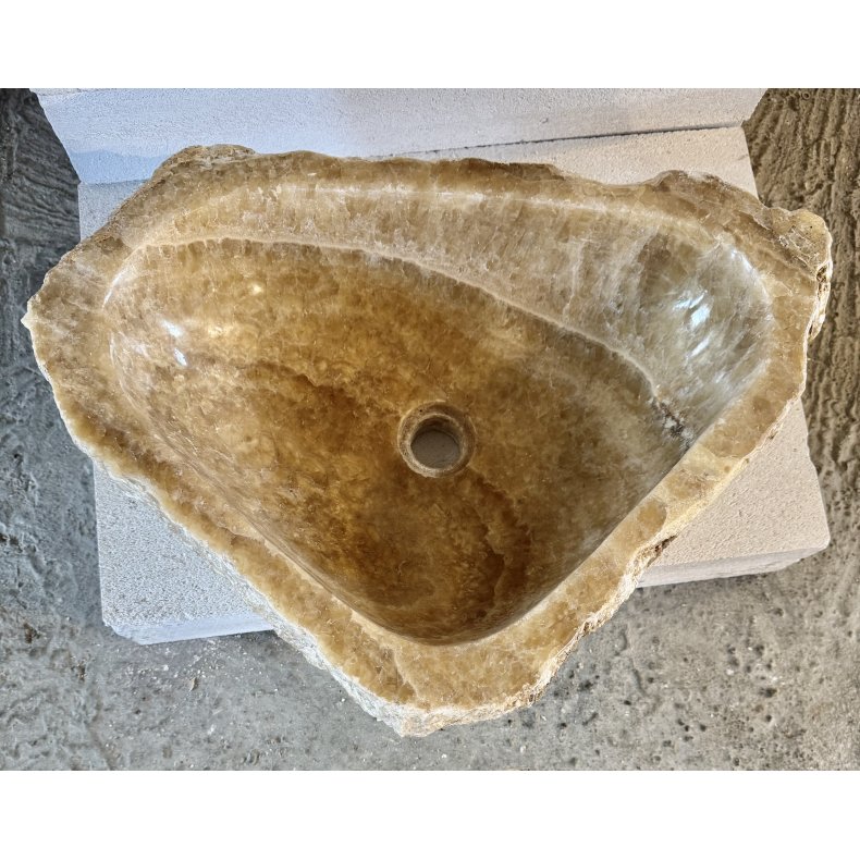 H�NDVASK NATURSTEN ONYX - BRUNE NUANCER