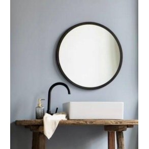 Vgspejl rundt - Kun afhentning i showroom/butikken - Pris: 749 kr.