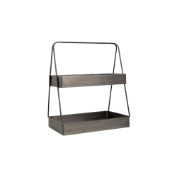 2 etagers metal bakke m hndtag