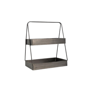 2 etagers metal bakke m hndtag