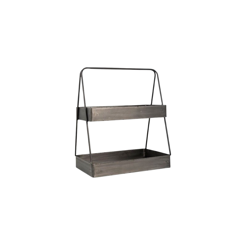 2 etagers metal bakke m hndtag