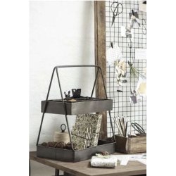 2 etagers metal bakke m hndtag