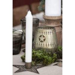 Lygte t/fyrfadslys stjernemnster - Ib Laursen