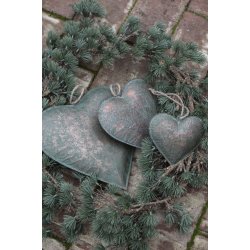 Hjerte til ophng med jutesnor - Ib Laursen