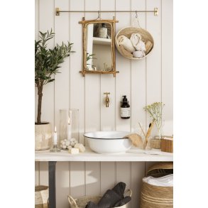 Hndkldestang antique messing-look