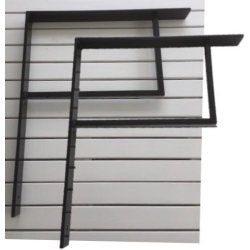   Vinkelbeslag - Galvaniseret - Et st af 2 stk. Nedsat, da der er fejl i hulplaceringen.