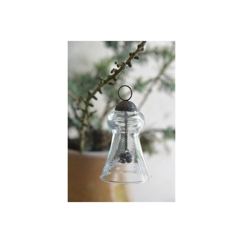 Glas Juleklokke Fra Jeanne drc living