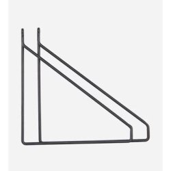 HYLDEBRER Sort Til bad og bolig House Doctor - 2 stk.