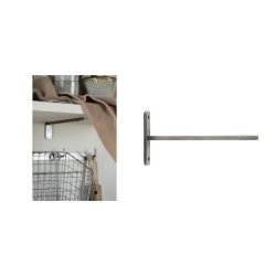 Hyldebrer rustfri stl-look - 2 Stk.