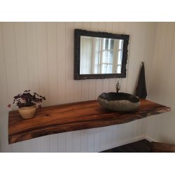 Flodstensvask - Bordplade i Suartr - Vinkelbeslag