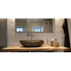 Flodsten hndvask - Suartrs bordplade - Vinkelbeslag