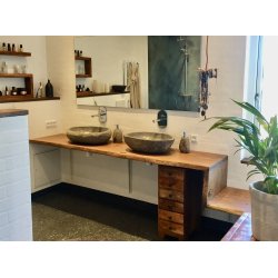 OPSTNING AF 2 NATURSTENS HNDVASKE + S-Hylde i Suartr