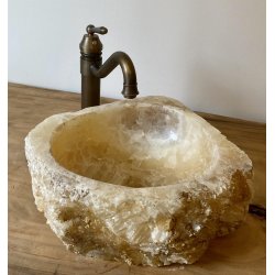 HNDVASK NATURSTEN ONYX - BACHE/HVID