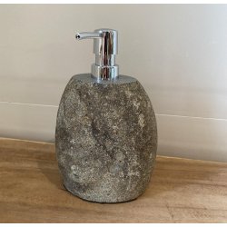 Sbe Dispenser Flodsten Gr/Sort/Brune nuancer