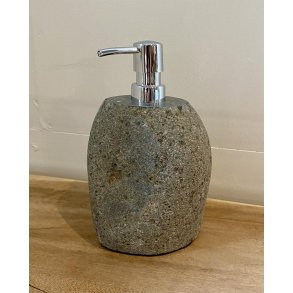 S�be Dispenser Flodsten Gr�/Sort/Brune nuancer