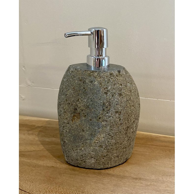 S�be Dispenser Flodsten Gr�/Sort/Brune nuancer