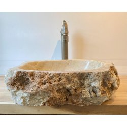 Hndvask natursten Onyx - BACHE/HVID/Brun/rd NUANCER