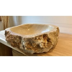 Hndvask natursten Onyx - BACHE/HVID/Brun/rd NUANCER