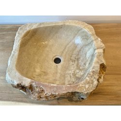 Hndvask natursten Onyx - BACHE/HVID/Brun/rd NUANCER