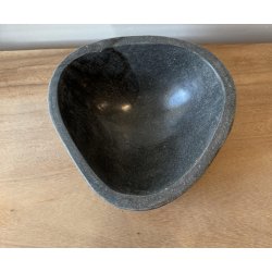 Skl i Flodsten Sort/Gr