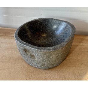 Skl i Flodsten Sort/Gr