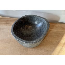 Skl i Flodsten Sort/Gr