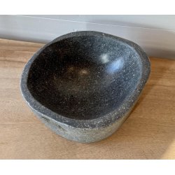 Skl i Flodsten Sort/Gr