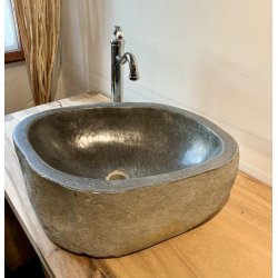 Hndvask flodsten - Gr