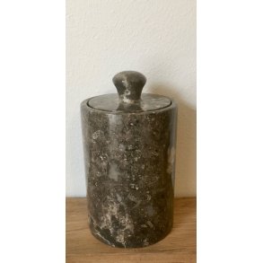 Krus med lg Marmor Sort/Brune nuancer