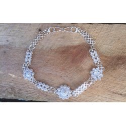 Armbnd Slv med Blomster 