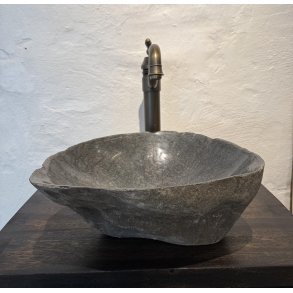 Hndvask flodsten SORT/GR