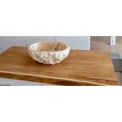 Bordplade Teaktr - Uden stav limninger - Kun afhentning i showroom/butikken - Pris: 5.500 kr.