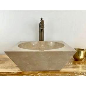 Hndvask marmor Brunlig nuancer