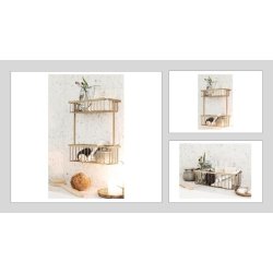 Metalkurv Dobbelt  House Doctor