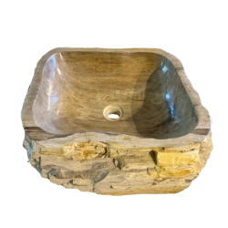 HNDVASK TRFOSSIL - BRUN/BEIGE